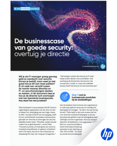De businesscase van goede security