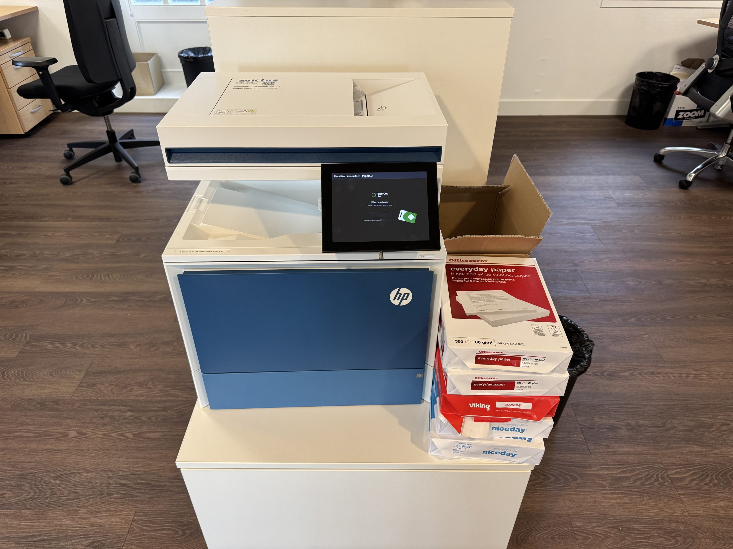 HP-printer bij zorgstichting DSV – voorbeeld van bewust printen in de zorg met ondersteuning van Avictus